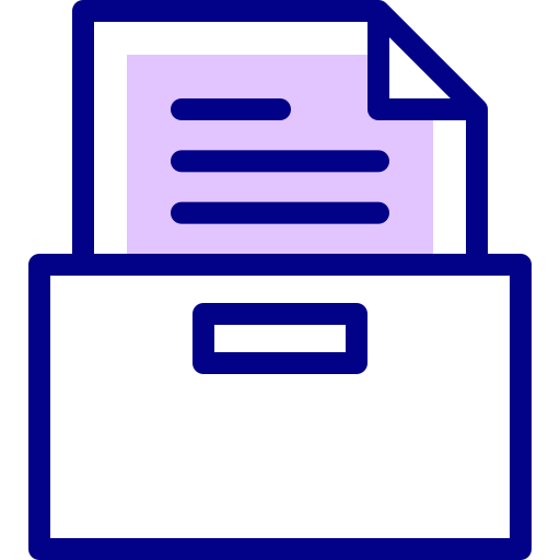 archiv Detailed Mixed Lineal color icon