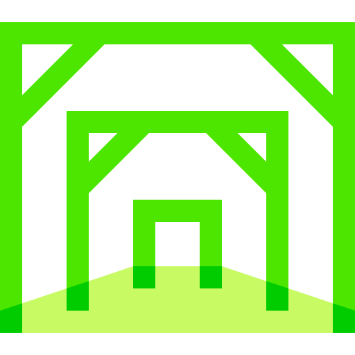 トンネル Basic Sheer Flat icon