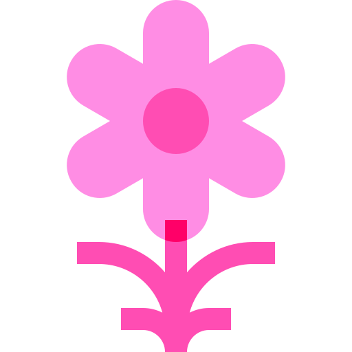 Flower Basic Sheer Flat icon
