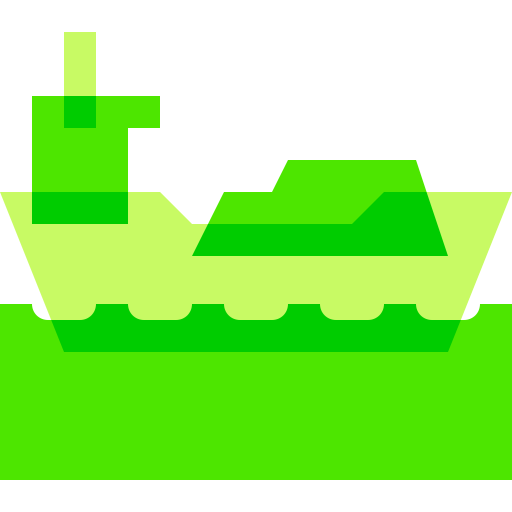 statek towarowy Basic Sheer Flat ikona