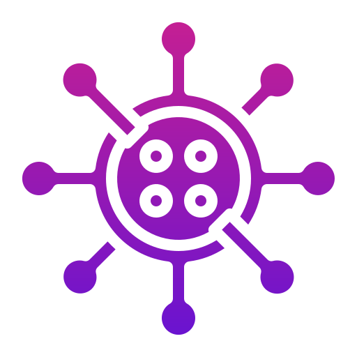 korona wirus Generic Flat Gradient ikona