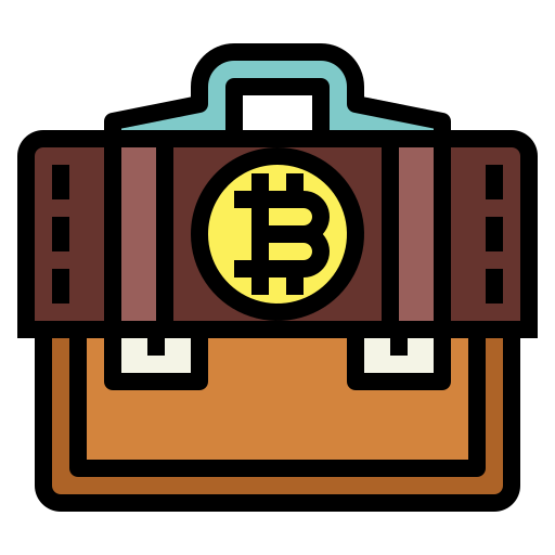Bitcoin Smalllikeart Lineal Color icon