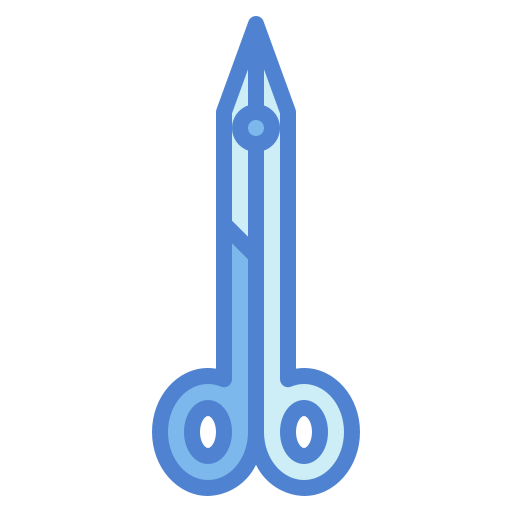 ハサミ Generic Blue icon