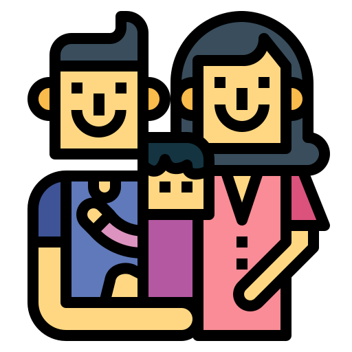 Family Smalllikeart Lineal Color icon