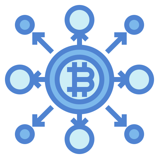 Decentralized Generic Blue icon