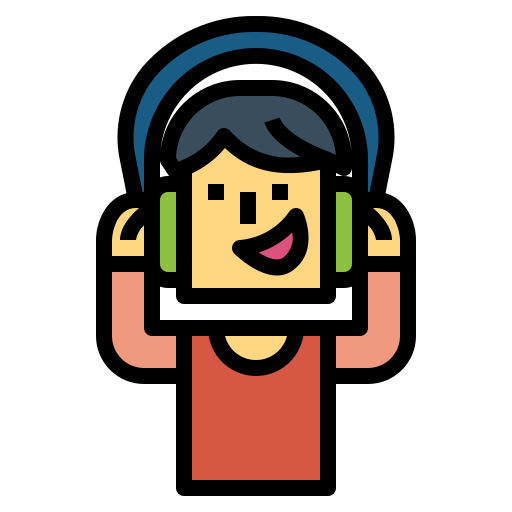 Listening Smalllikeart Lineal Color icon