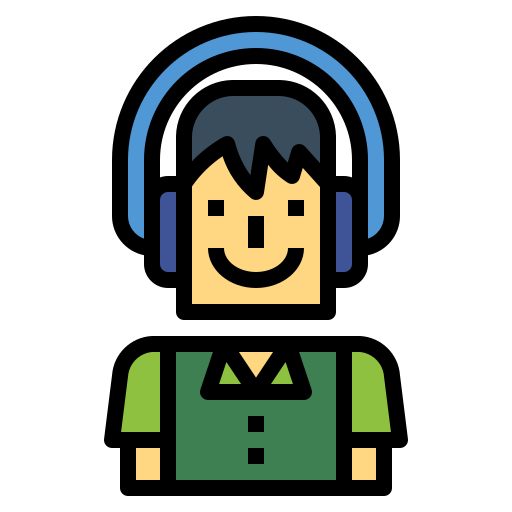 Listening Smalllikeart Lineal Color icon
