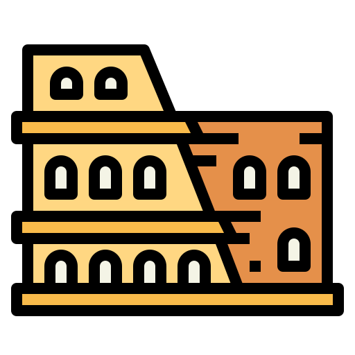 kolosseum Smalllikeart Lineal Color icon