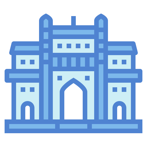 インドの門 Generic Blue icon
