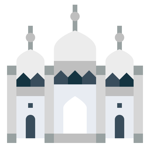 meczet Smalllikeart Flat ikona