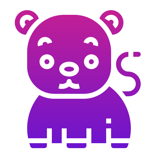 Bear Generic Flat Gradient icon