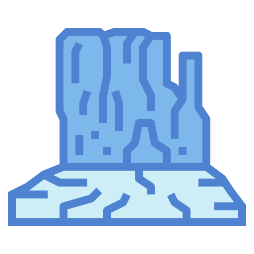 Monument valley Generic Blue icon