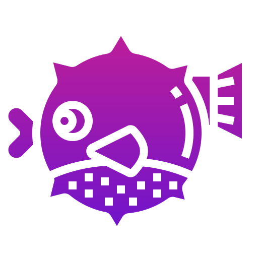Blowfish Generic Flat Gradient icon