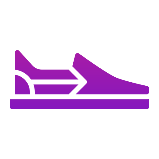 Обувь Generic Flat Gradient иконка