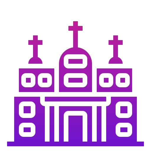 교회 Generic Flat Gradient icon