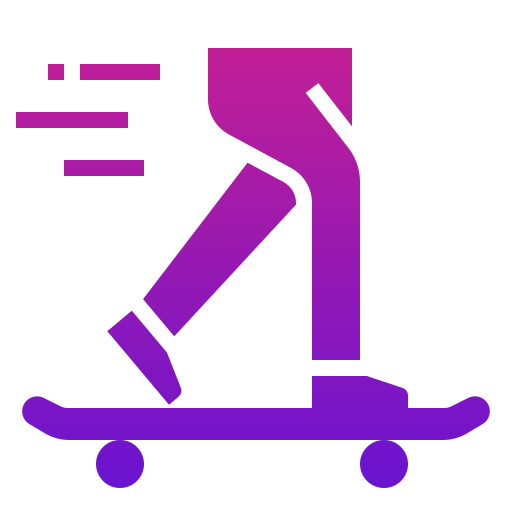 skateboarden Generic Flat Gradient icon