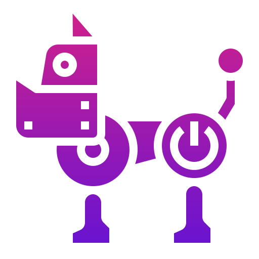robot Generic Flat Gradient ikona