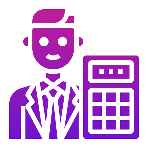 Accountant Generic Flat Gradient icon