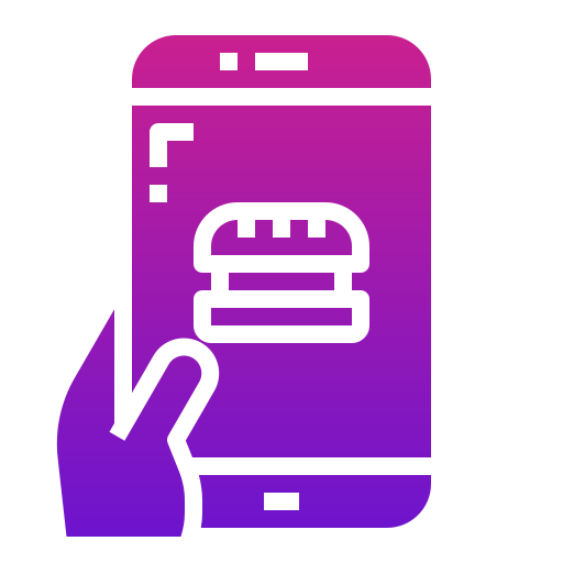 ordenar comida Generic Flat Gradient icono
