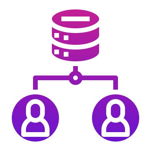 networking Generic Flat Gradient Ícone