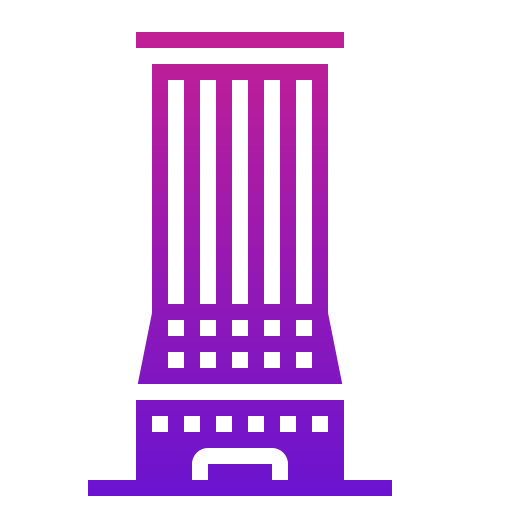Skyscraper Generic Flat Gradient icon