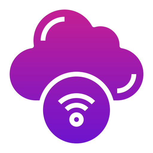 wifi Generic Flat Gradient icoon