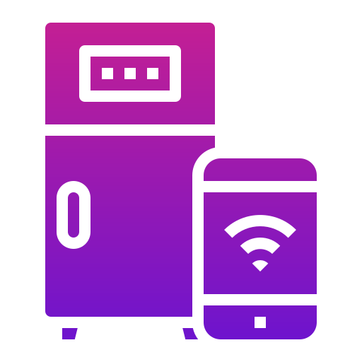 Refrigerator Generic Flat Gradient icon