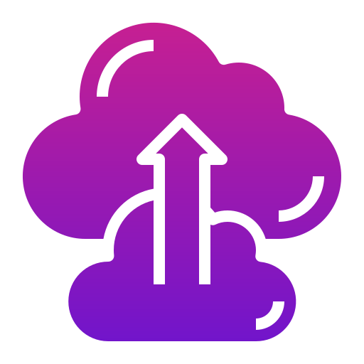 Cloud sync Generic Flat Gradient icon