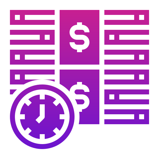 Time is money Generic Flat Gradient icon