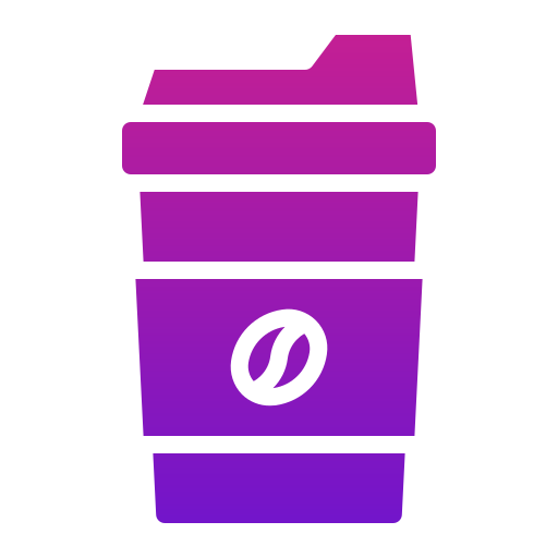 Paper cup Generic Flat Gradient icon