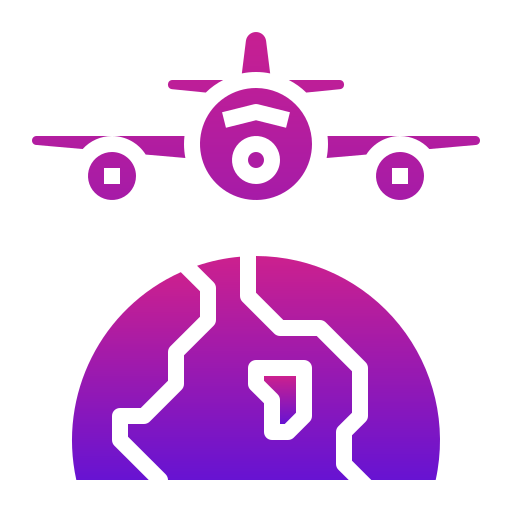 비행기 Generic Flat Gradient icon