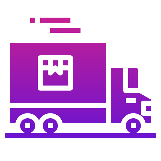 Cargo truck Generic Flat Gradient icon