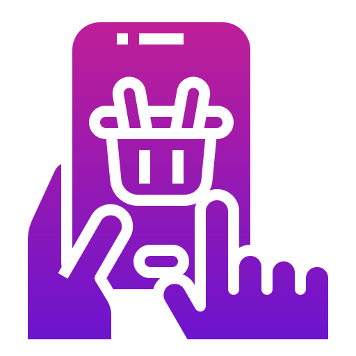 mobiles einkaufen Generic Flat Gradient icon