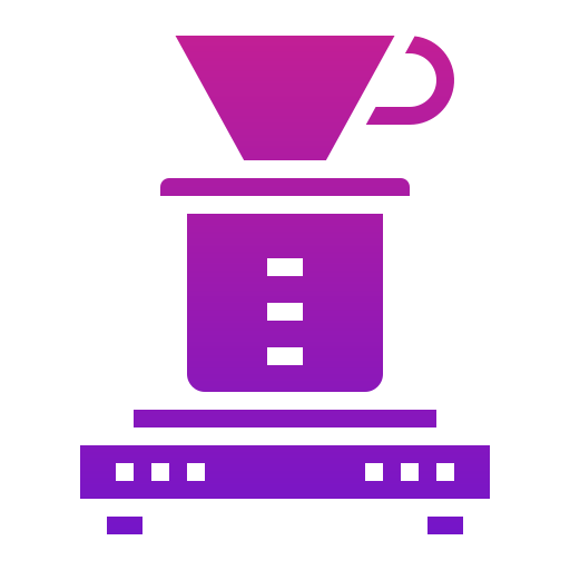 filtr do kawy Generic Flat Gradient ikona