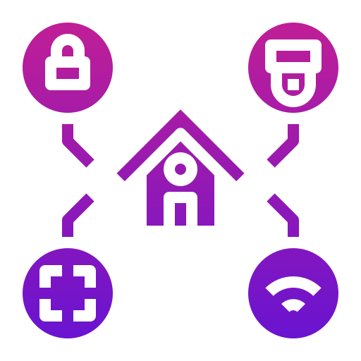 Home security Generic Flat Gradient icon