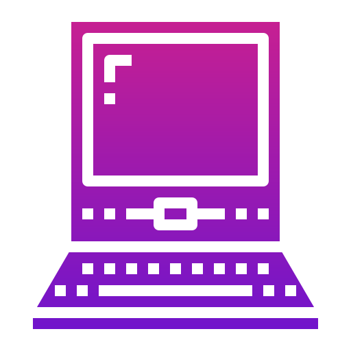 computer Generic Flat Gradient icona