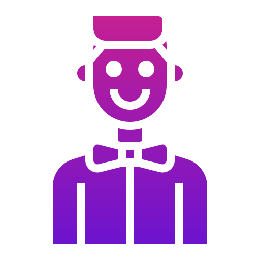 hombre Generic Flat Gradient icono