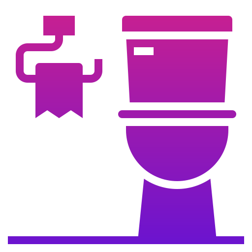 Toilet Generic Flat Gradient icon