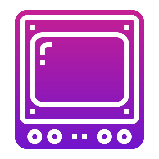 Television Generic Flat Gradient icon