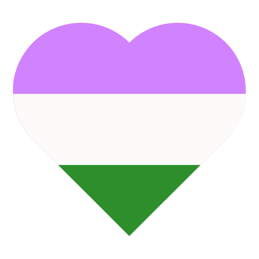 genderqueer Generic Flat ikona