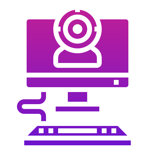 Security camera Generic Flat Gradient icon