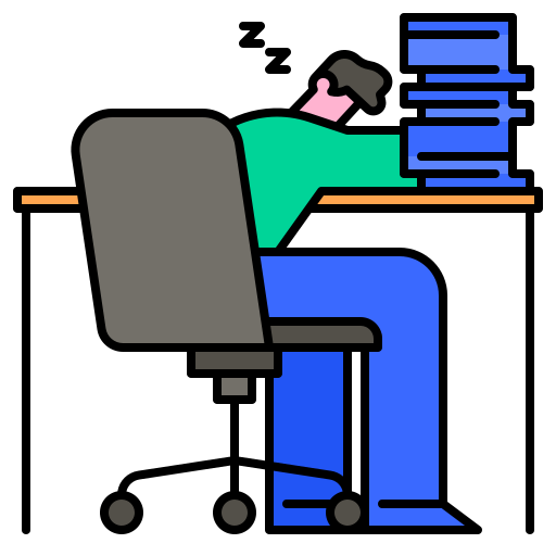 workaholic Generic Outline Color icon