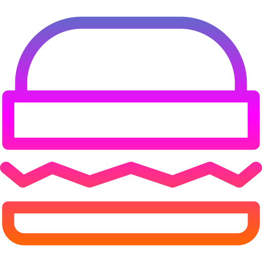 Burger Generic Gradient icon