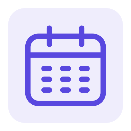 calendario Generic Square icono