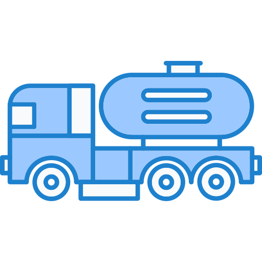 Tanker truck Generic Blue icon