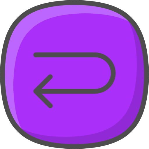 Turn left Generic Outline Color icon