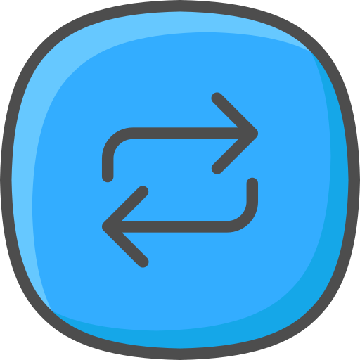 Loop Generic Outline Color icon