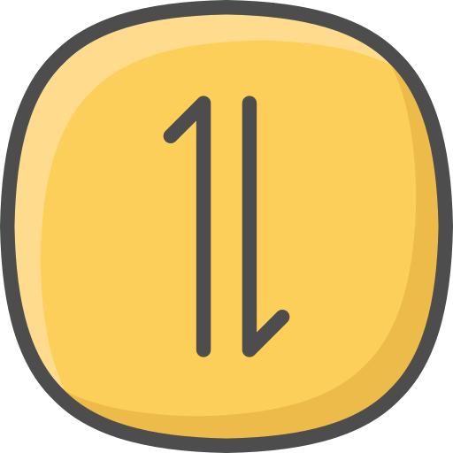 Up and down Generic Outline Color icon