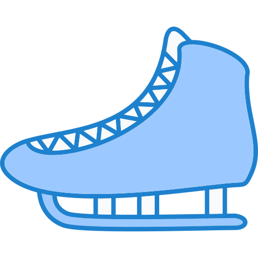 아이스 스케이트 Generic Blue icon
