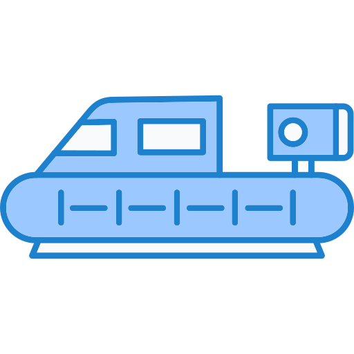 Hovercraft Generic Blue icon